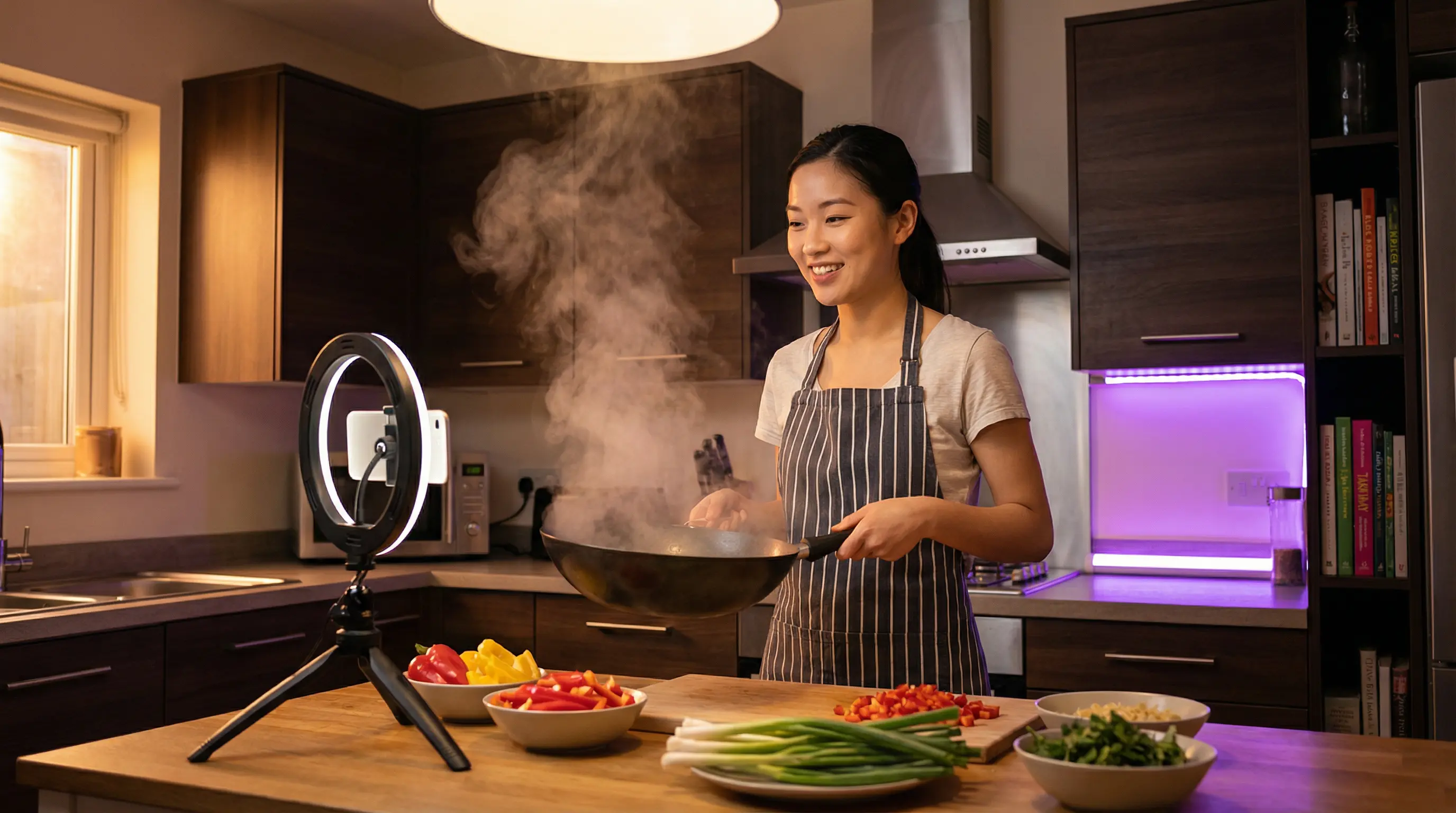 国产自拍美食视频教程